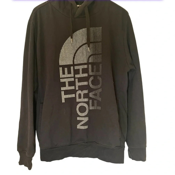 The North Face pullover hoodie with large half dome graphic , size Large - Picture 1 of 7